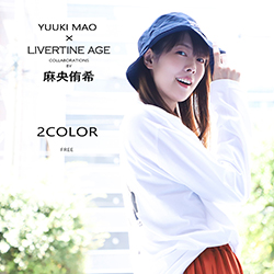麻央侑希 × LIVERTINE AGEコラボ
