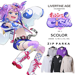 キョンシーのCiちゃん× LIVERTINE AGEコラボ