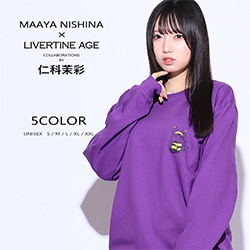 仁科茉彩× LIVERTINE AGEコラボ