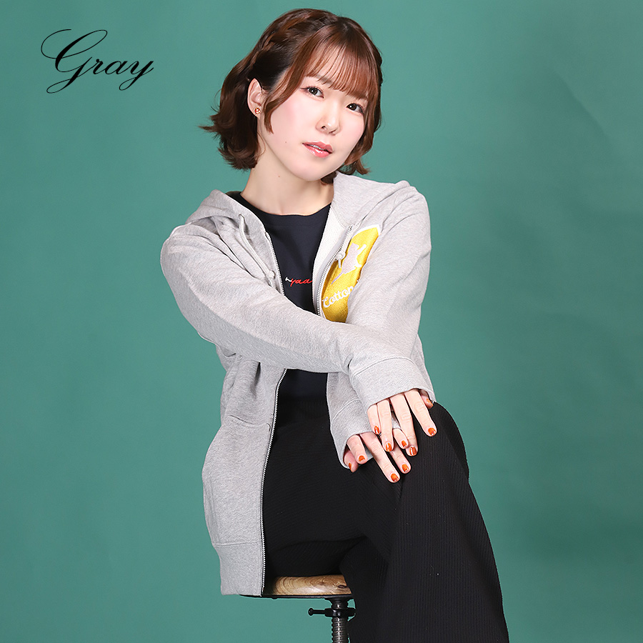 清野菜名 パーカー 菊池日菜 × moz FOREST LABEL コラボZIPパーカー
