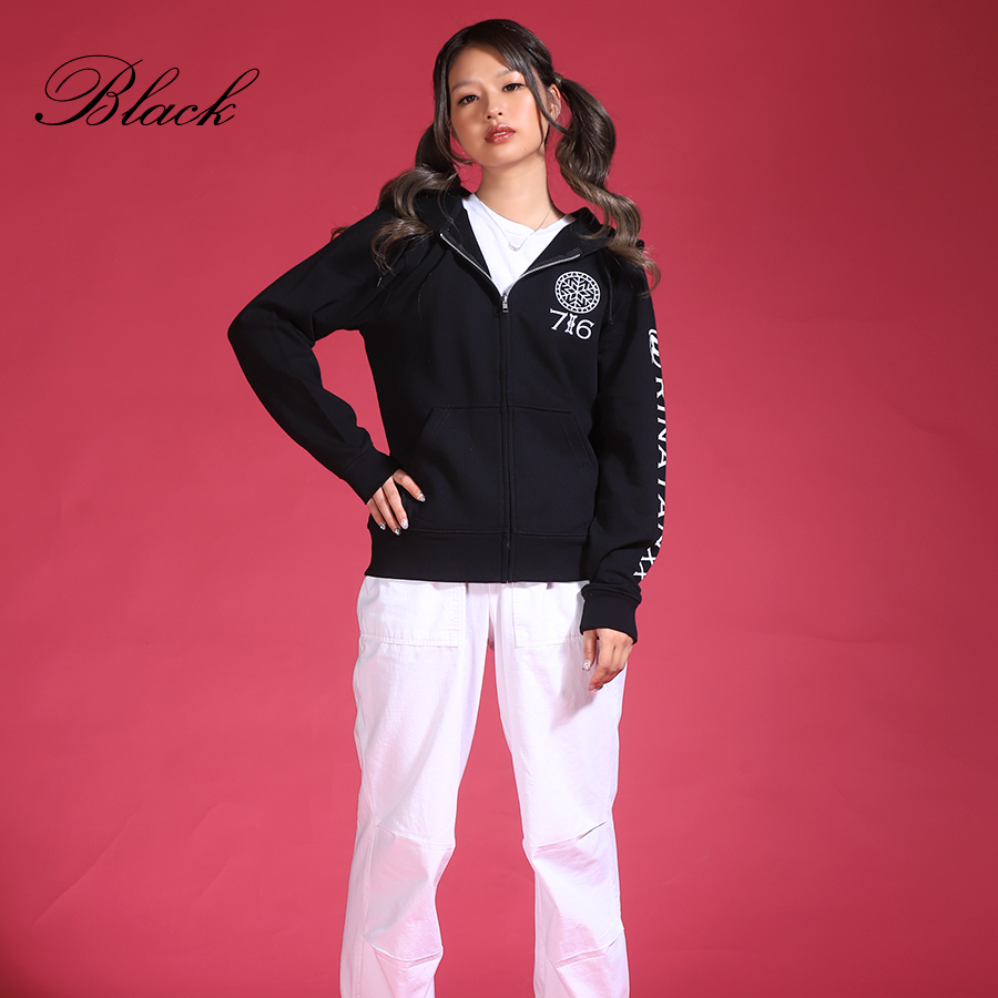 受注期間限定！安藤りなコラボ企画第2弾！コラボZIPパーカー◇安藤りな