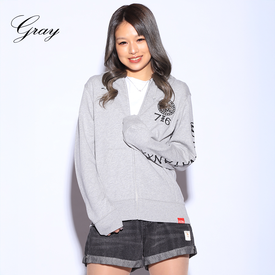 も*と様 ライザ　ダブルハッピー賞　匿名配送 受注期間限定！安藤りなコラボ企画第2弾！コラボZIPパーカー◇安藤りな