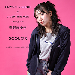 雪野まゆき× LIVERTINE AGEコラボ