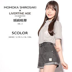 城崎桃華× LIVERTINE AGEコラボ