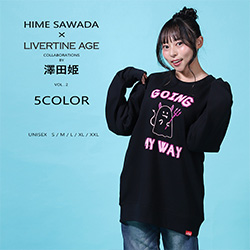 澤田姫× LIVERTINE AGEコラボ