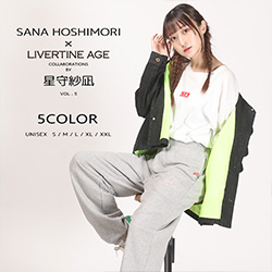 星守紗凪× LIVERTINE AGEコラボ