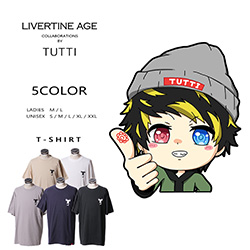 TUTTI× LIVERTINE AGEコラボ