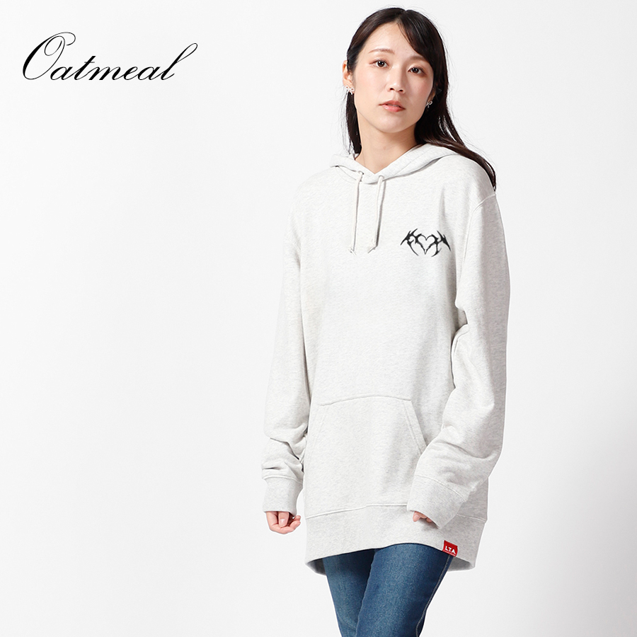 注目■CVTVLIST■大人気 コットンインレイプルオーバーパーカー レギュラーウエイトスウェットP/Oポケットレスパーカーの通販