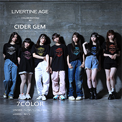 CIDER GEM× LIVERTINE AGEコラボ
