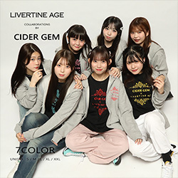 CIDER GEM× LIVERTINE AGEコラボ