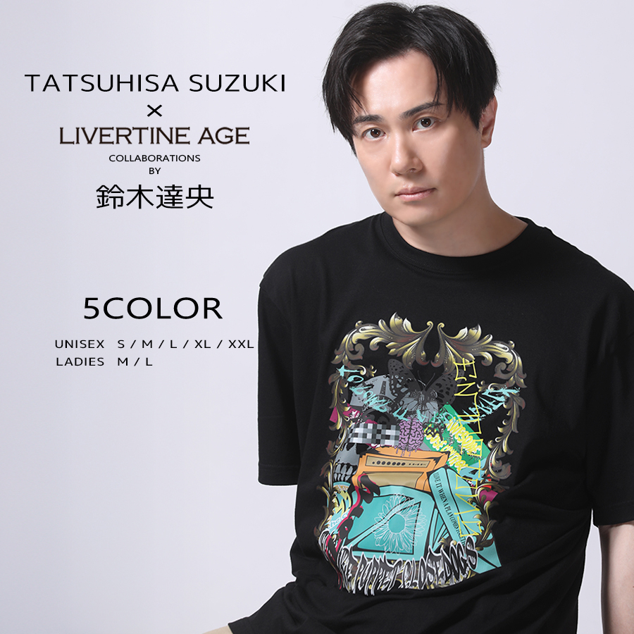 割引価格 受注期間限定！鈴木達央コラボ企画！コラボ半袖Tシャツ◇鈴木達央 邦楽
