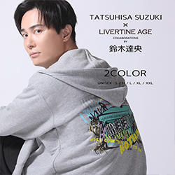 鈴木達央× LIVERTINE AGEコラボ