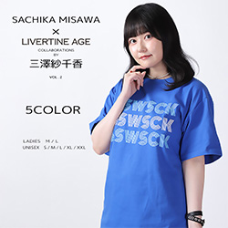 三澤紗千香× LIVERTINE AGEコラボ