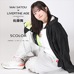 佐藤舞× LIVERTINE AGEコラボ