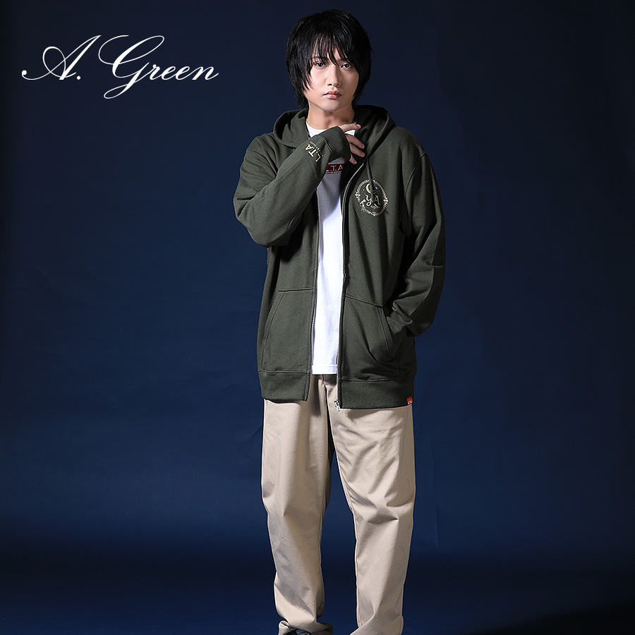 受注期間限定！秋葉友佑コラボ企画第3弾！コラボZIPパーカー◇秋葉友佑