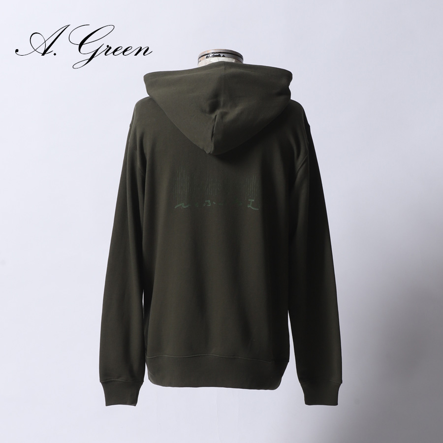 ばびち♡ 2025612 Tribal Leather Patch Zip Hoodie｜SUPPLIER｜フーディー