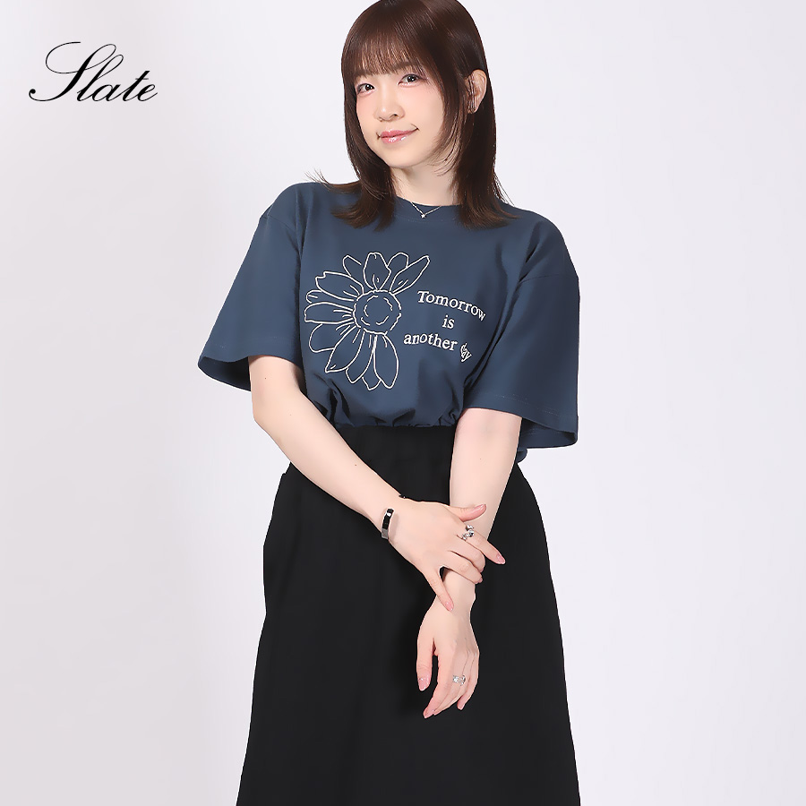 受注期間限定！諏訪彩花コラボ企画！コラボ半袖Tシャツ◇諏訪彩花