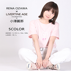 小澤麗那× LIVERTINE AGEコラボ