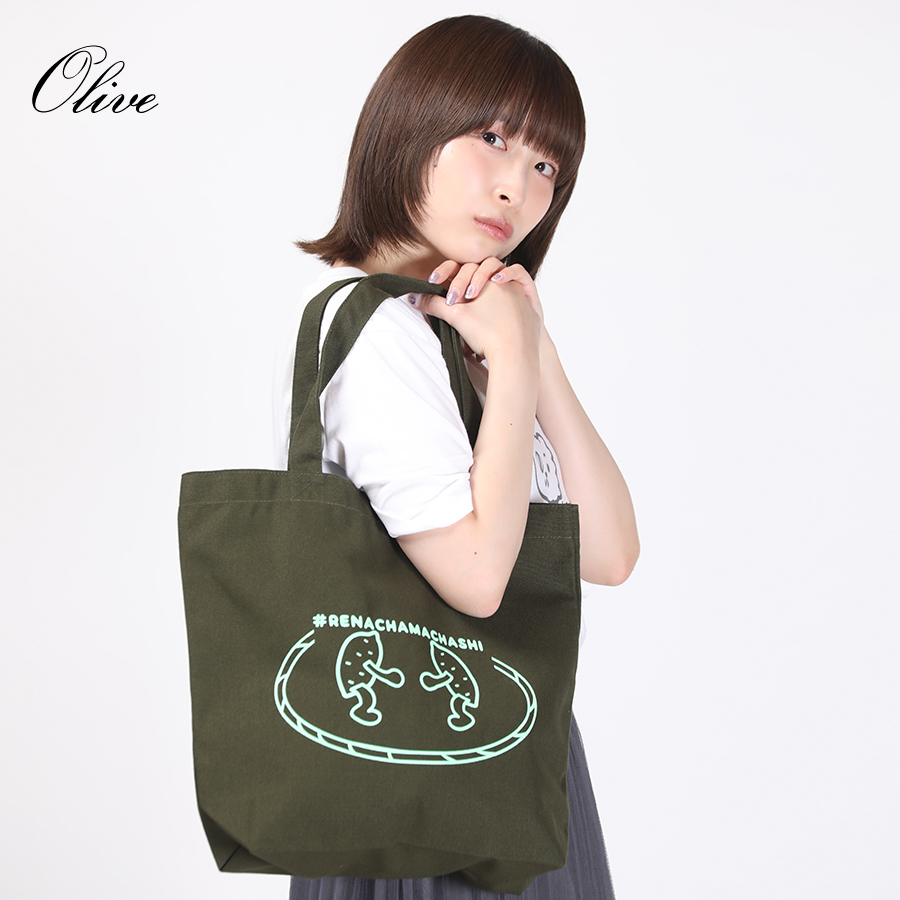 受注期間限定！小澤麗那コラボ企画！コラボトートバッグ◇小澤麗那