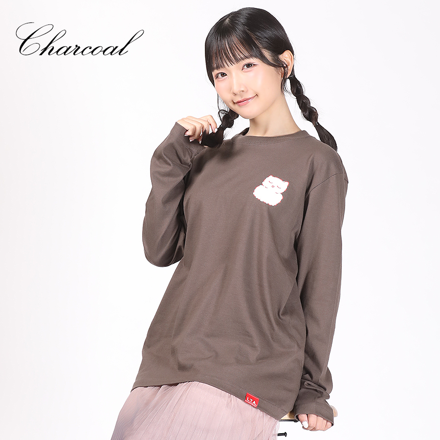 KMRII Yuriko Takagi コラボ長袖Tシャツ ブラック KMRII Yuriko Takagi コラボ長袖Tシャツ ブラック