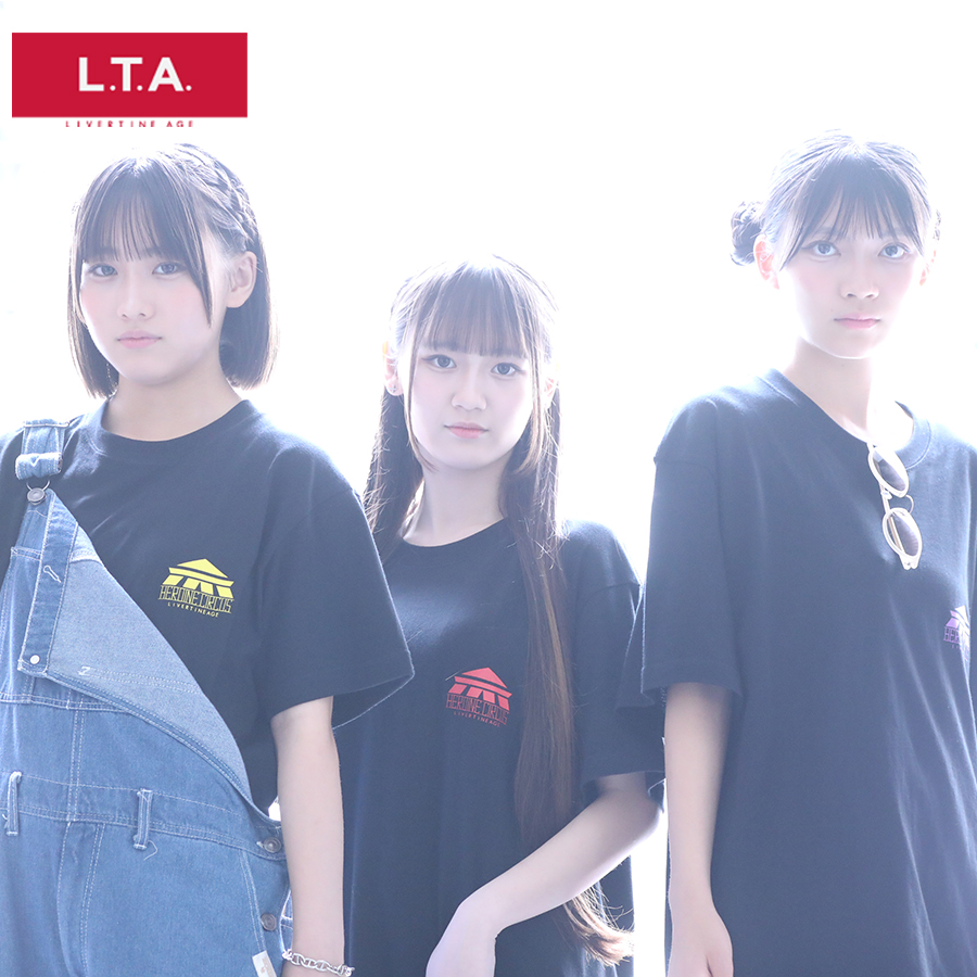 受注期間限定！HEROINE CIRCUSコラボ企画！コラボ半袖Tシャツ