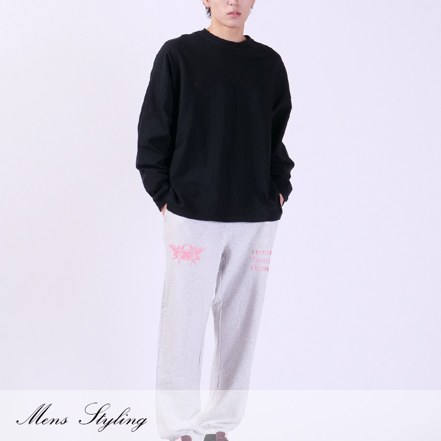 REFLEM × Ran. コラボ スウェット 完全受注生産】 饅頭忍者×KANGOL REWARDコラボ企画スウェットパンツ