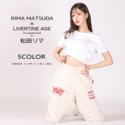 松田リマ× LIVERTINE AGEコラボ