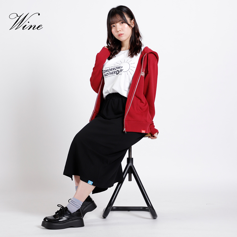 受注期間限定！夏目妃菜コラボ企画！コラボZIPパーカー◇夏目妃菜
