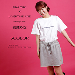 結城りな× LIVERTINE AGEコラボ