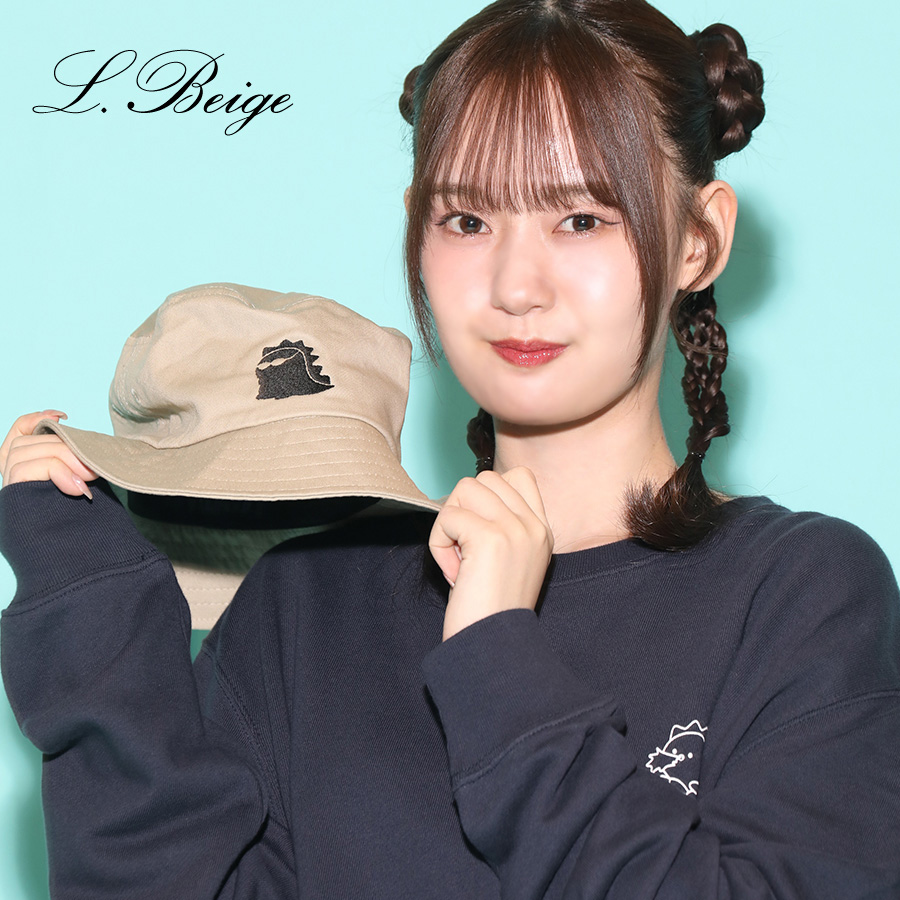 受注期間限定！川村玲奈コラボ企画！コラボバケットハット◇川村玲奈