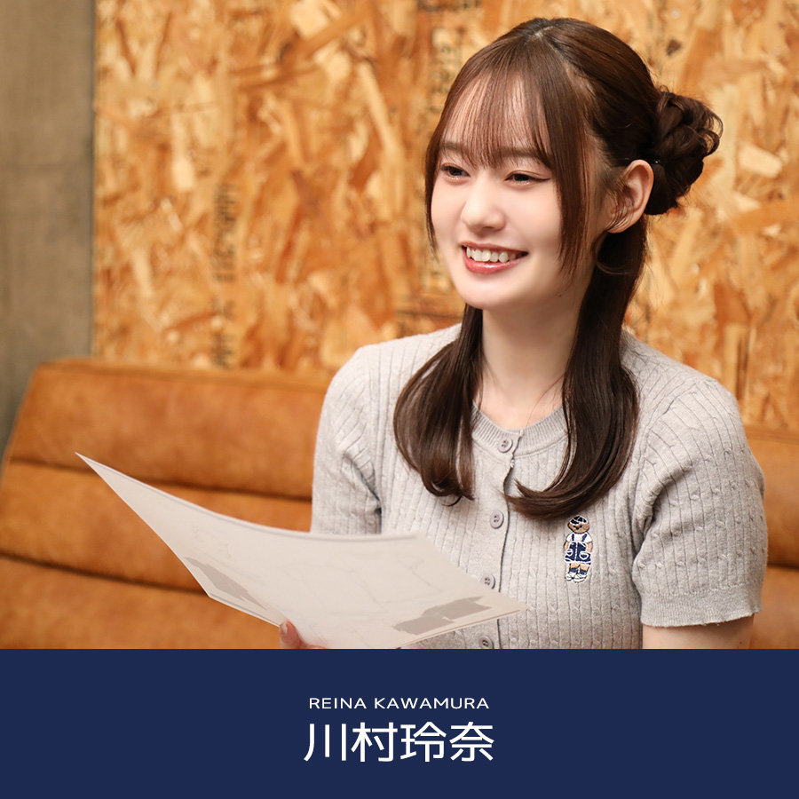 受注期間限定！川村玲奈コラボ企画！コラボ半袖Tシャツ◇川村玲奈