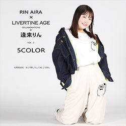 逢来りん× LIVERTINE AGEコラボ