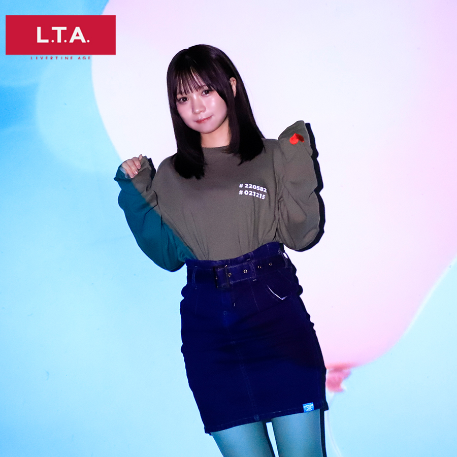 受注期間限定！池本しおりコラボ企画第2弾！コラボ長袖Tシャツ
