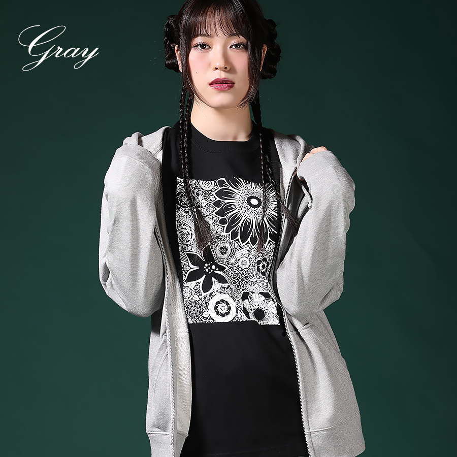 受注期間限定！日比優理香コラボ企画！コラボZIPパーカー◇日比優理香