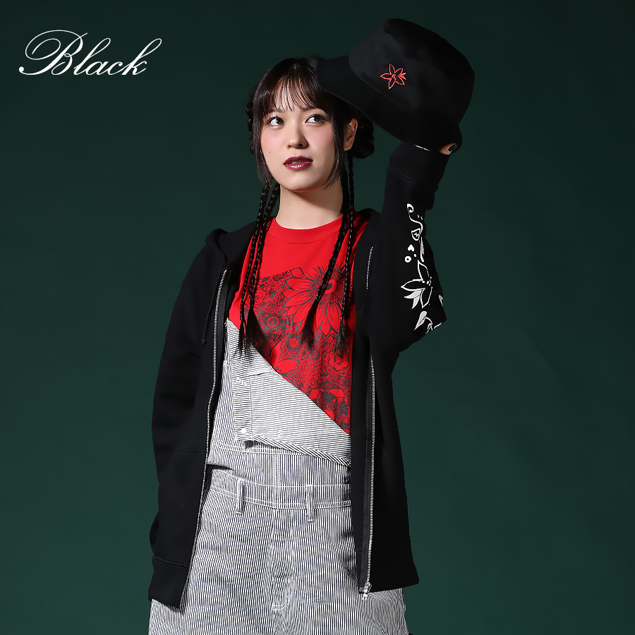 受注期間限定！日比優理香コラボ企画！コラボバケットハット◇日比優理香