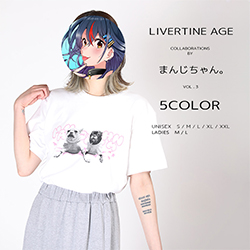 まんじちゃん。× LIVERTINE AGEコラボ