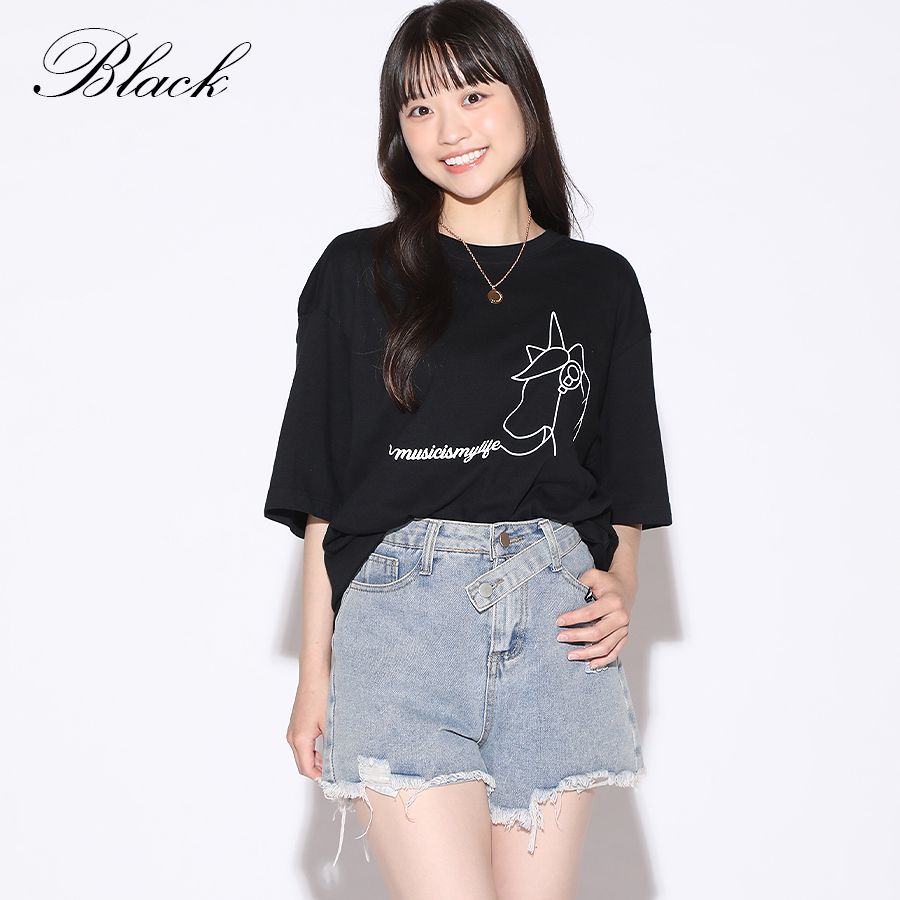 ちゃんみなAOD3代々木 Tシャツ XL 新品未使用未開封 黒 商品詳細ページ