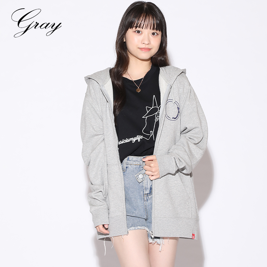 受注期間限定！大森未来衣コラボ企画！コラボZIPパーカー◇大森未来衣