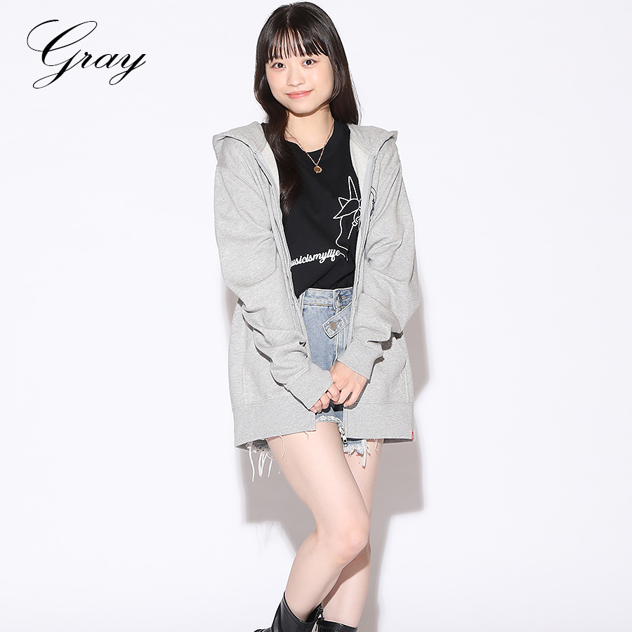 受注期間限定！大森未来衣コラボ企画！コラボZIPパーカー◇大森未来衣