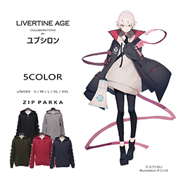 ユプシロン× LIVERTINE AGEコラボ