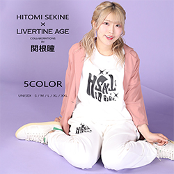 関根瞳× LIVERTINE AGEコラボ