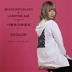 べあもりゆるも× LIVERTINE AGEコラボ