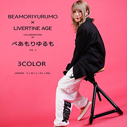 べあもりゆるも× LIVERTINE AGEコラボ