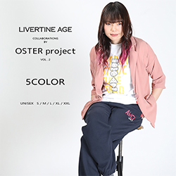 OSTER project× LIVERTINE AGEコラボ