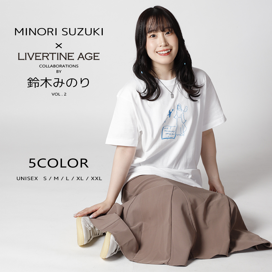 LIVERTIN AGE 鈴木みのりコラボキャップ 受注期間限定！鈴木みのりコラボ企画！コラボキャップ◇鈴木みのり