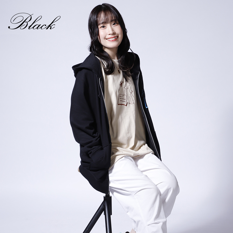 受注期間限定！鈴木みのりコラボ企画第2弾！コラボZIPパーカー◇鈴木みのり