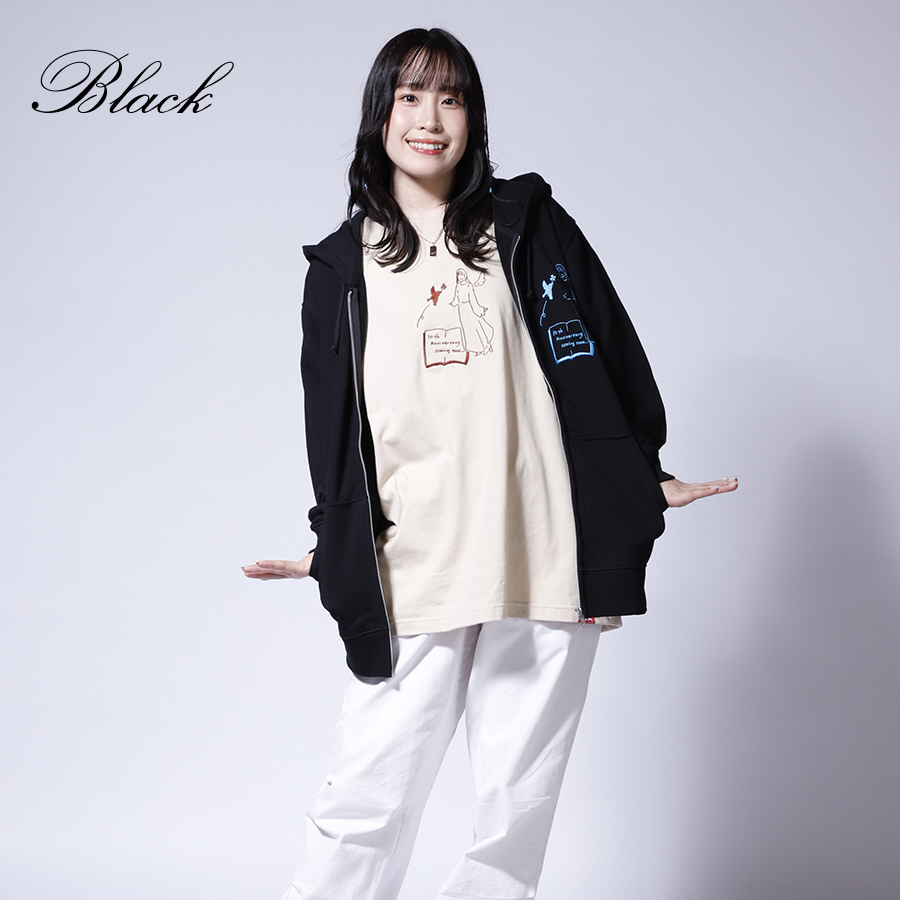 受注期間限定！鈴木みのりコラボ企画第2弾！コラボZIPパーカー◇鈴木みのり