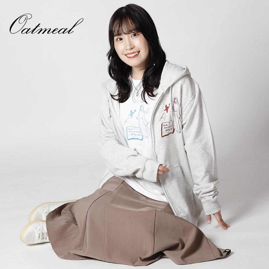 受注期間限定！鈴木みのりコラボ企画第2弾！コラボZIPパーカー◇鈴木みのり