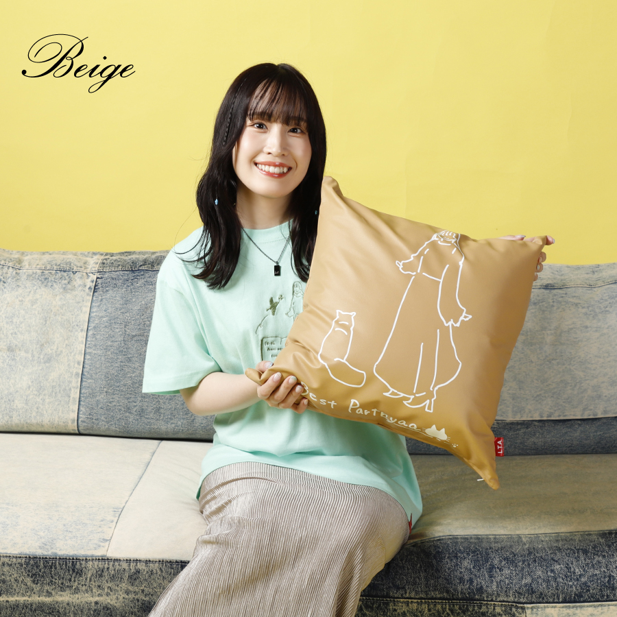 受注期間限定！鈴木みのりコラボ企画第2弾！コラボクッション◇鈴木みのり