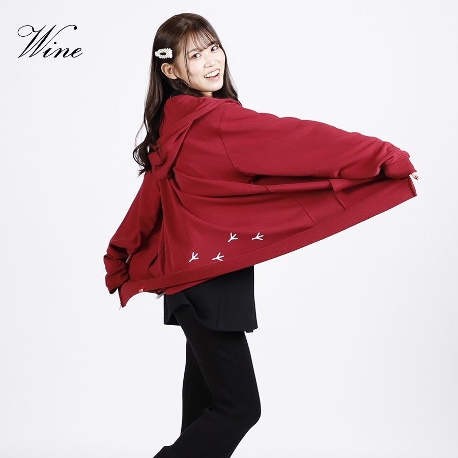 受注期間限定！野木奏コラボ企画！コラボZIPパーカー◇野木奏